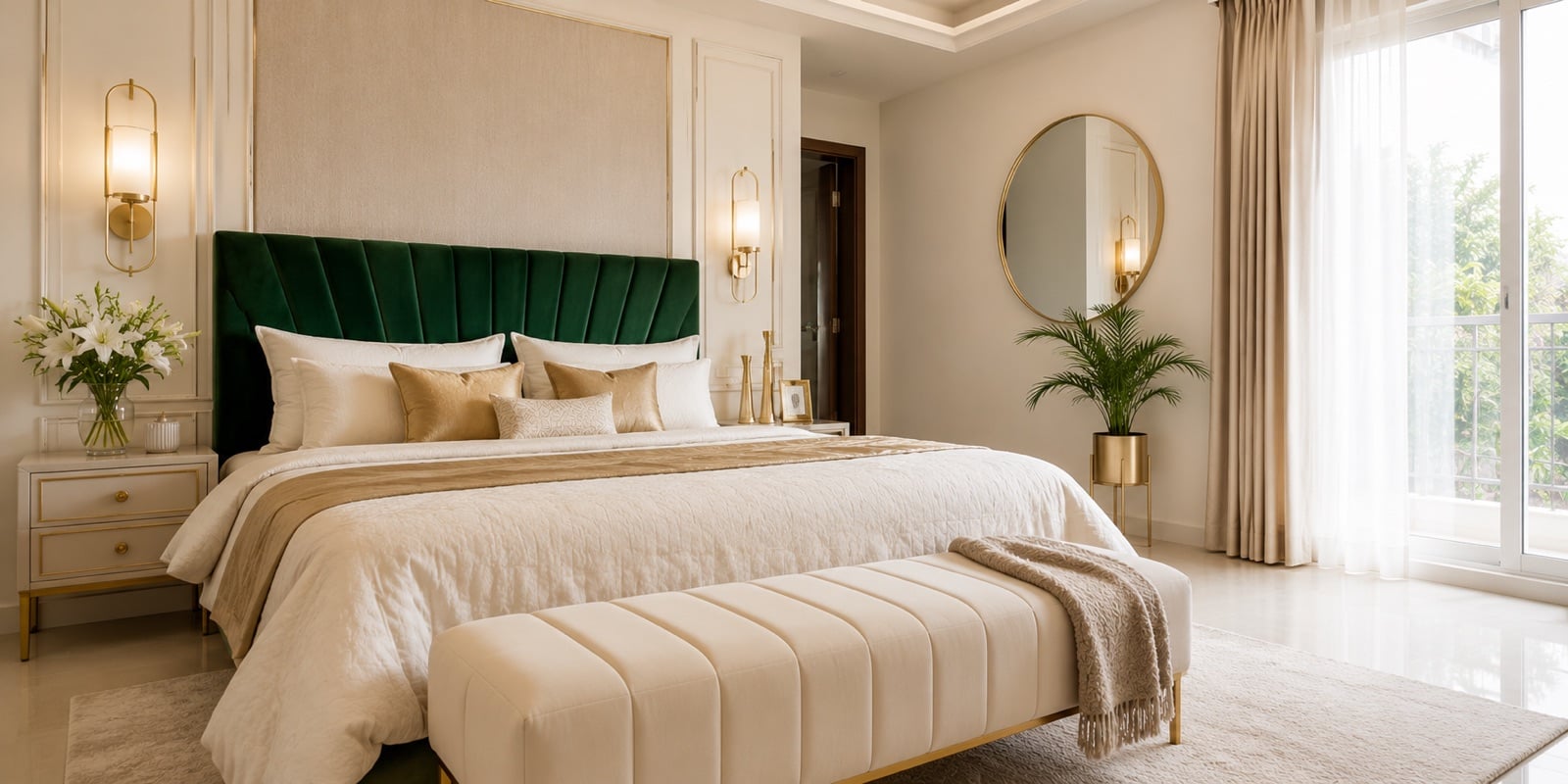 Luxury marble and wood interior detailing Delhi NCR by IndecSpace